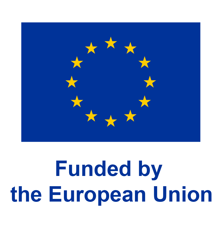 EU flag and text 'Funded by the European Union'